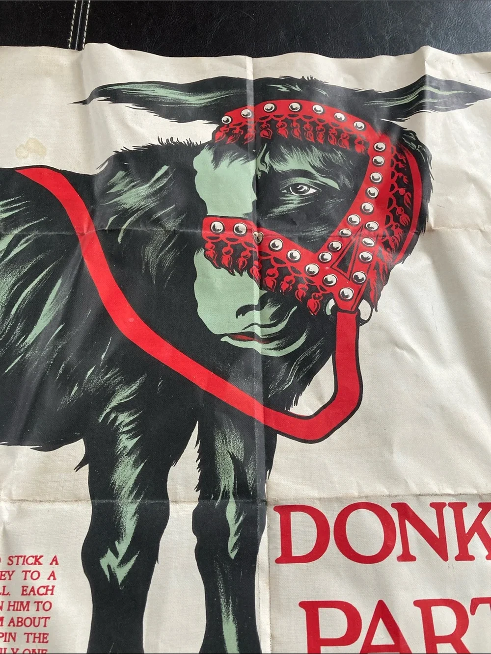 Parker Brothers vintage donkey